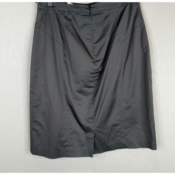 Etro Women's Straight Pencil Skirt Flat Front Back Zip Black Size‎ 44 Capsule - Picture 5 of 10